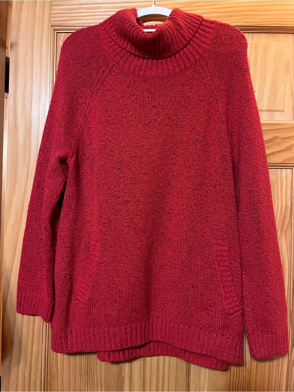 The Limited Red Turtleneck Sweater